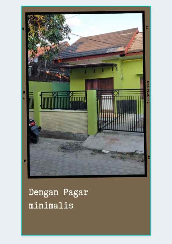 dijual rumah strategis