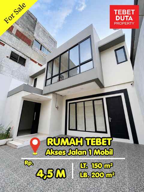 dijual rumah tebet