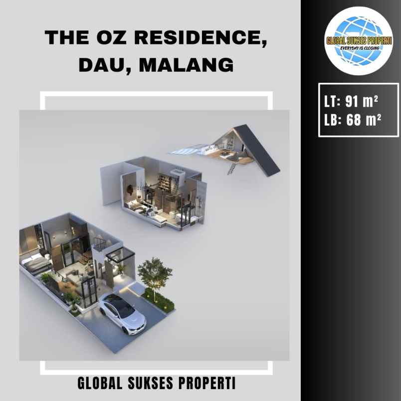 dijual rumah the oz residence