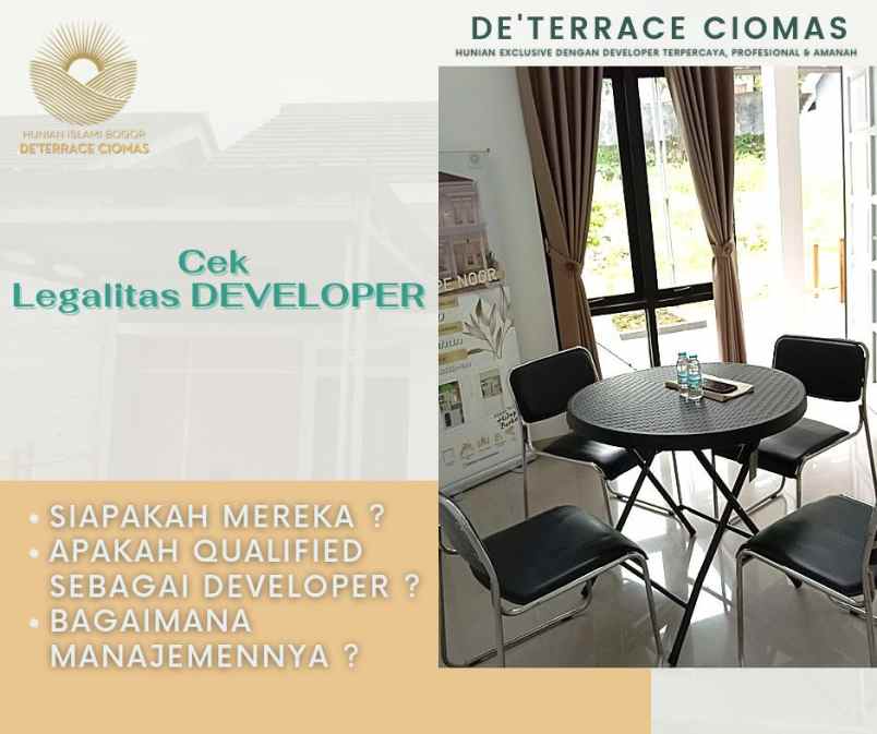 dijual rumah villa ciomas