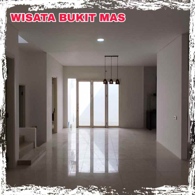 dijual rumah wisata bukit mas
