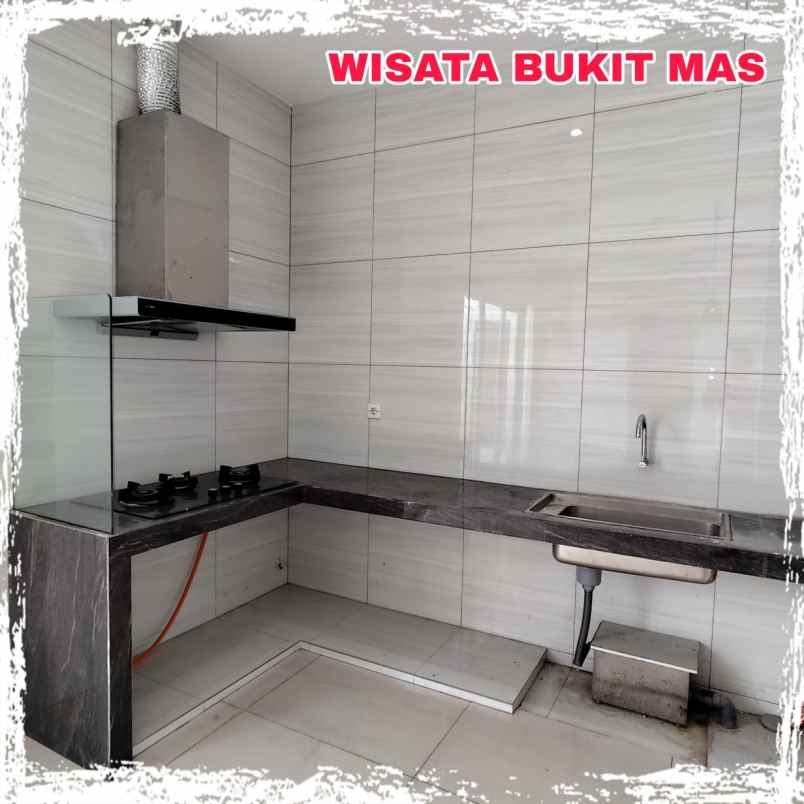 dijual rumah wisata bukit mas
