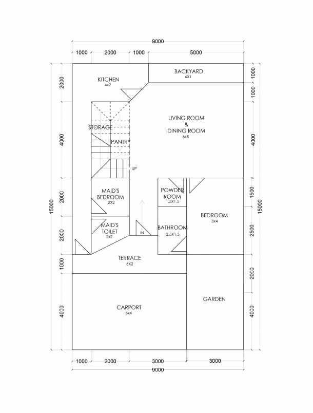 dijual rumah woodland citraland