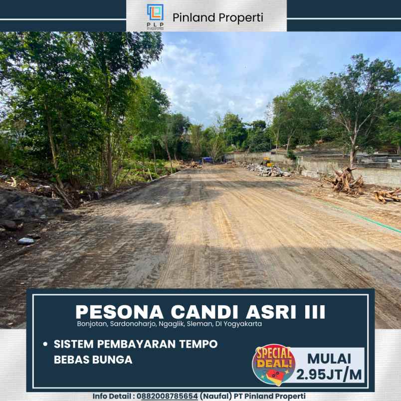 dijual tanah bonjotan sardonoharjo