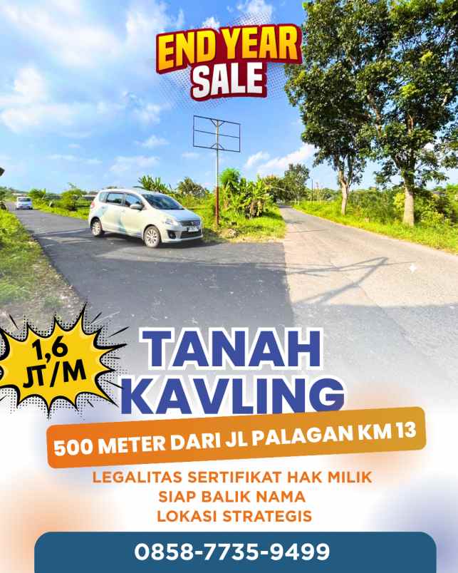 dijual tanah brengosan donoharjo