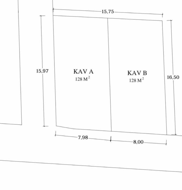 dijual tanah dekat stasiun tugu