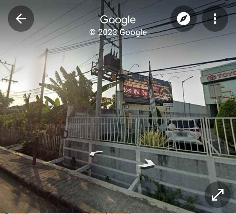 dijual tanah di jl soekarno hatta jombang