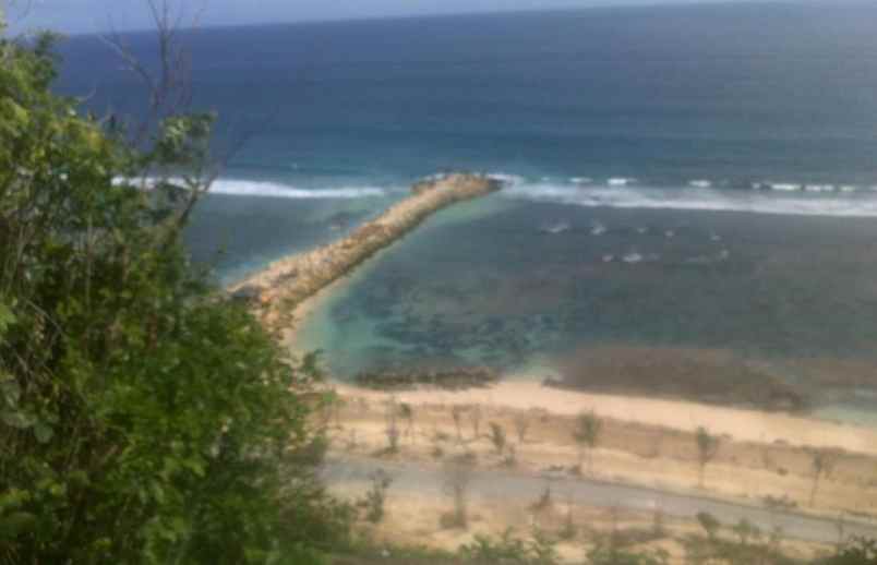 dijual tanah full view lautan di ungasan bali