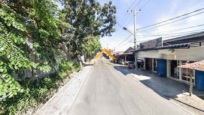 dijual tanah jalan aluminium raya dekat