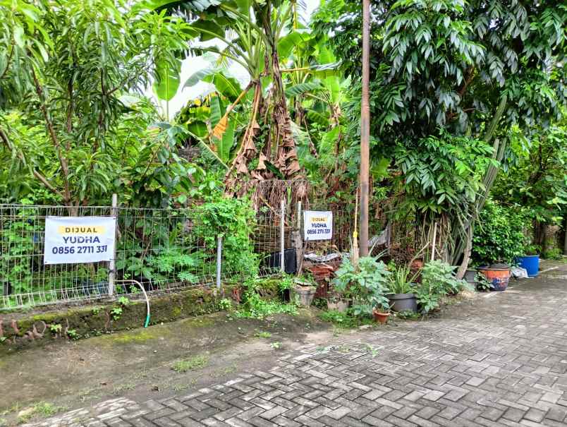 dijual tanah jalan menoreh