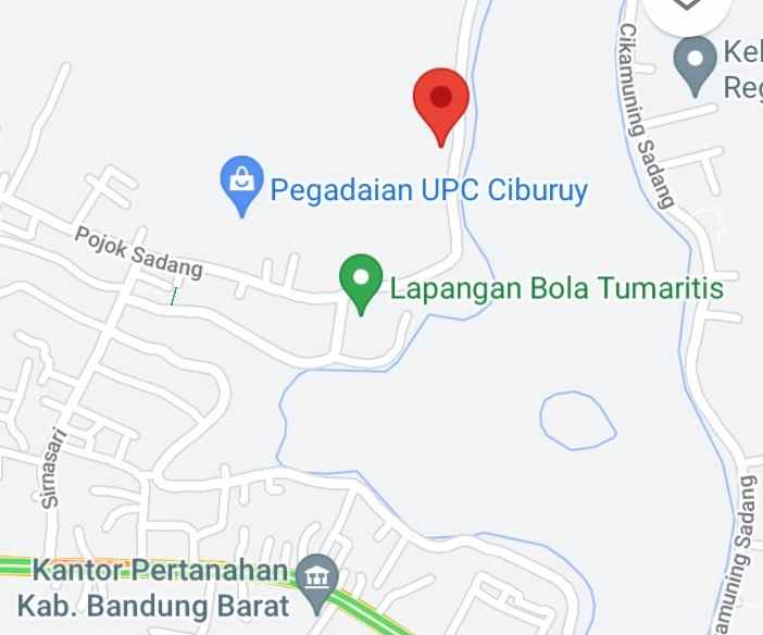 dijual tanah jalan pojok sadang desa