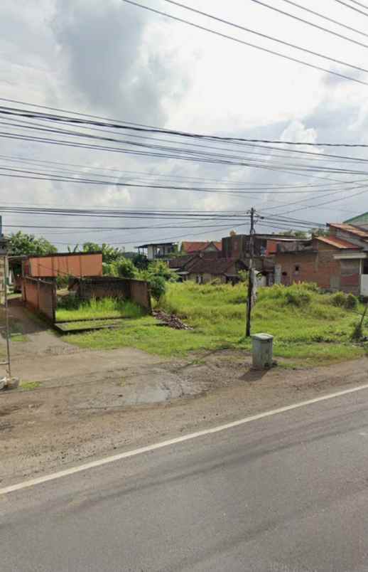 dijual tanah jalan raya bambe