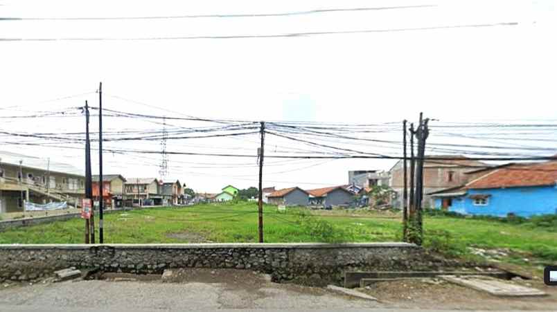 dijual tanah jalan raya industri