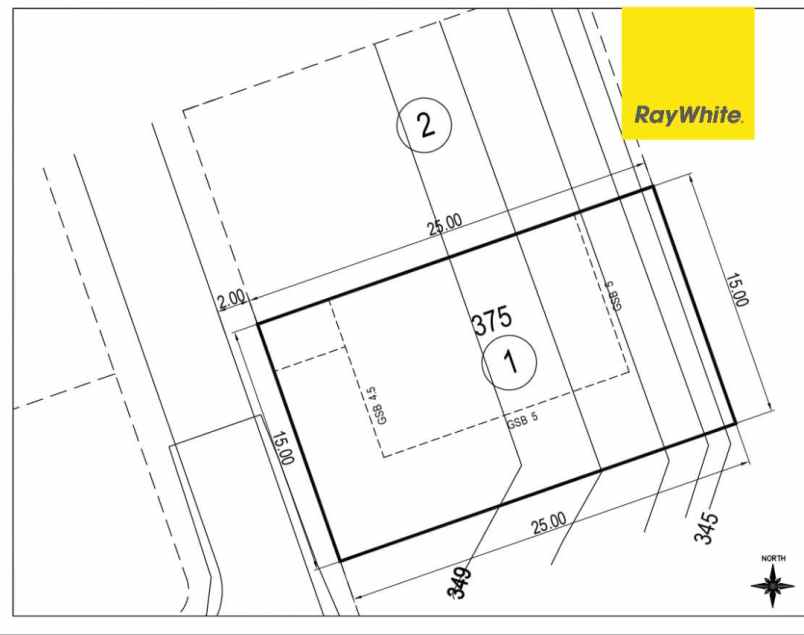 dijual tanah jalan taman dayu