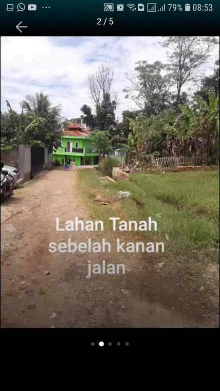 dijual tanah jatibaru