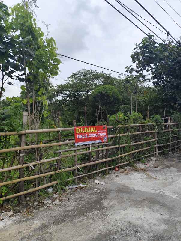 dijual tanah jl a yani no 346 banaran