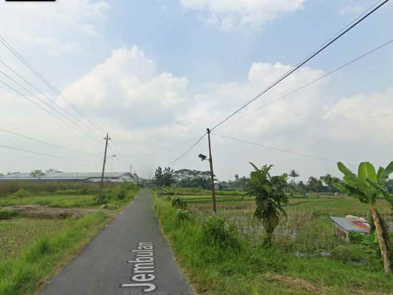 dijual tanah jl jembulan krandon