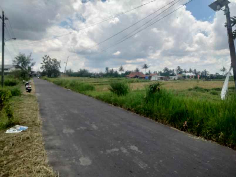 dijual tanah jl jembulan krandon
