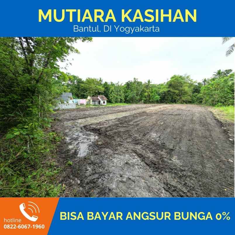 dijual tanah jl kasihan bantul