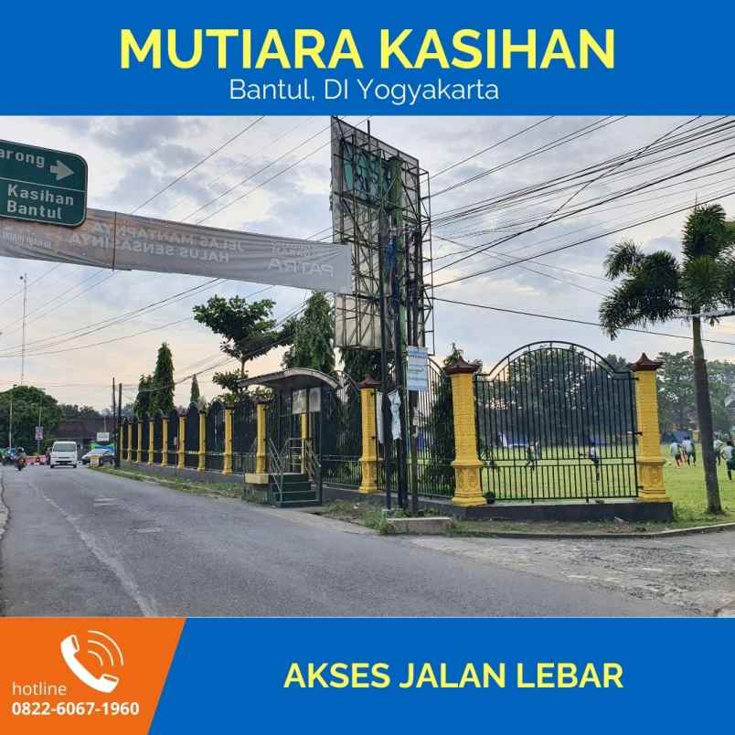 dijual tanah jl kasihan bantul