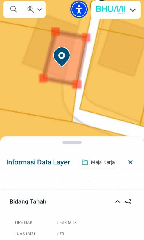 dijual tanah jl letkol subadri