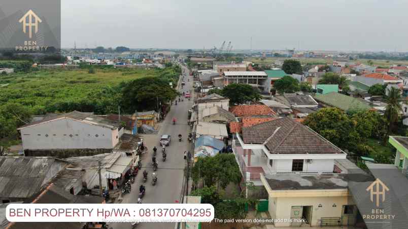 dijual tanah jl marunda makmur