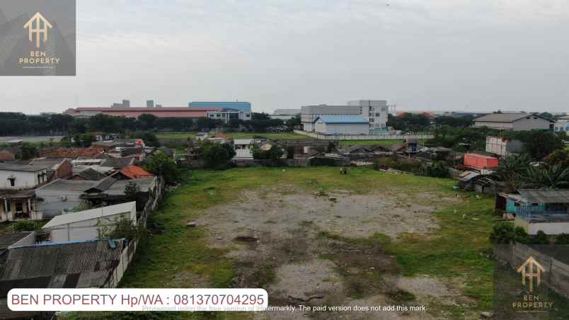 dijual tanah jl marunda makmur