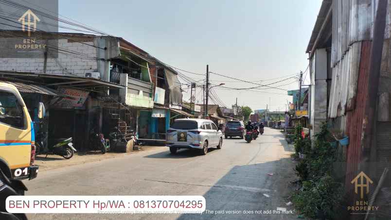 dijual tanah jl marunda makmur