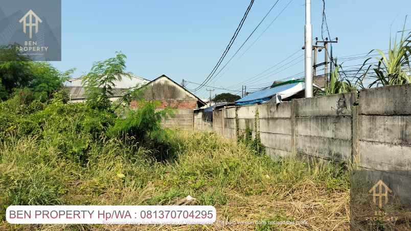 dijual tanah jl marunda makmur