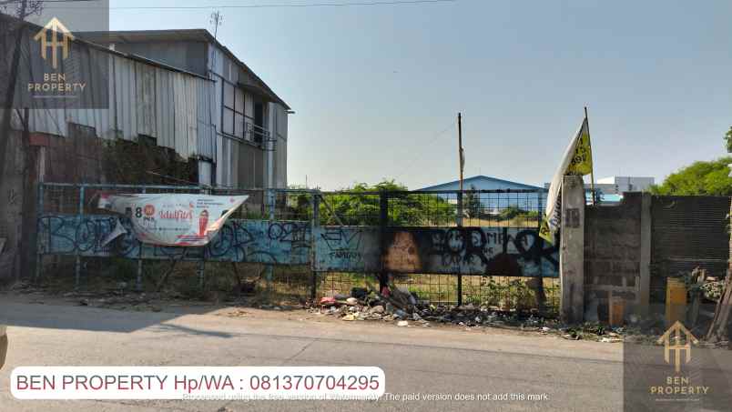 dijual tanah jl marunda makmur