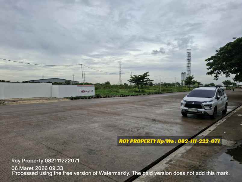 dijual tanah jl marunda makmur