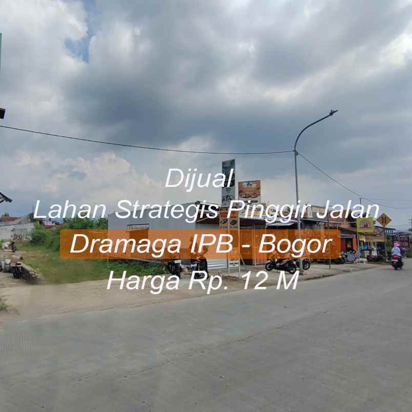 dijual tanah jl pagelaran desa ciherang