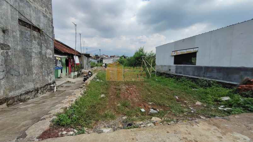 dijual tanah jl pagelaran desa ciherang