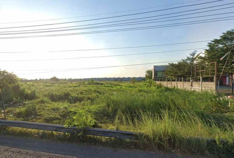 dijual tanah jl raya by pass krian kec