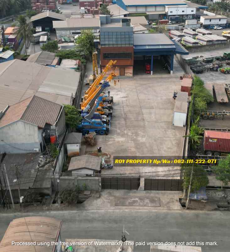 dijual tanah jl raya cakung cilincing