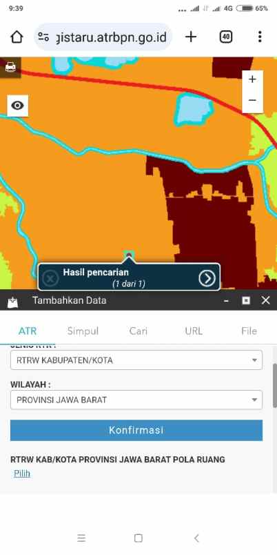 dijual tanah jln ranca kasumba bojongemas