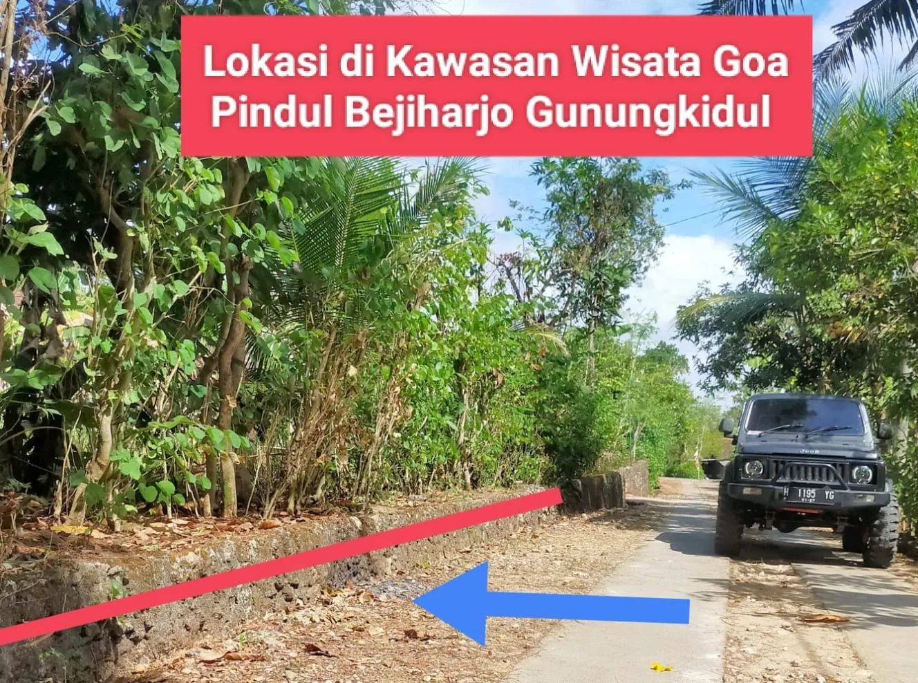 dijual tanah karangmojo