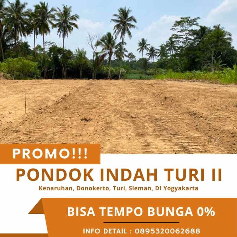 dijual tanah kenaruhan donokerto turi