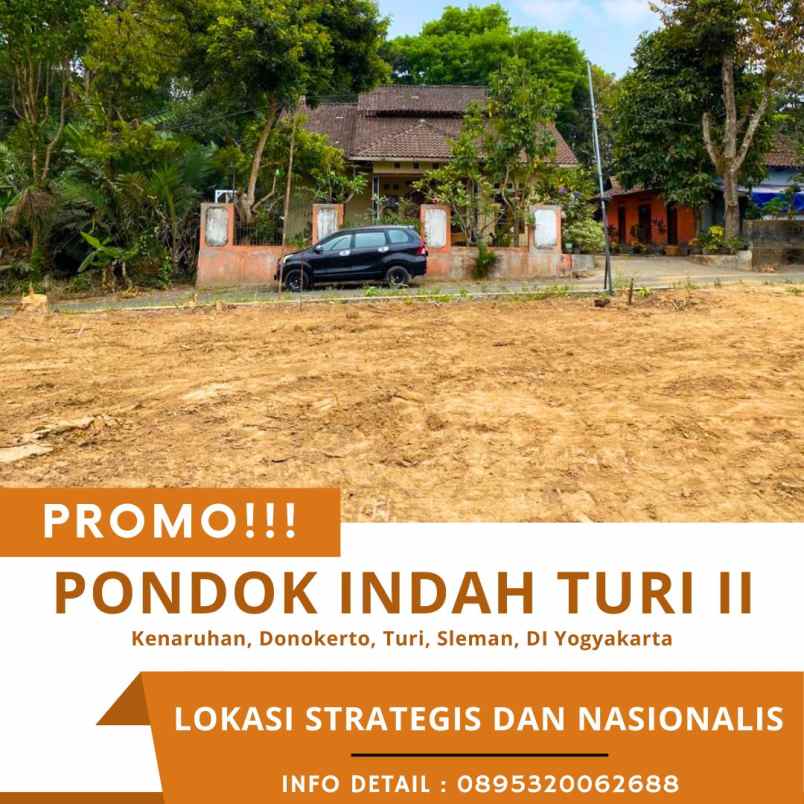 dijual tanah kenaruhan donokerto turi