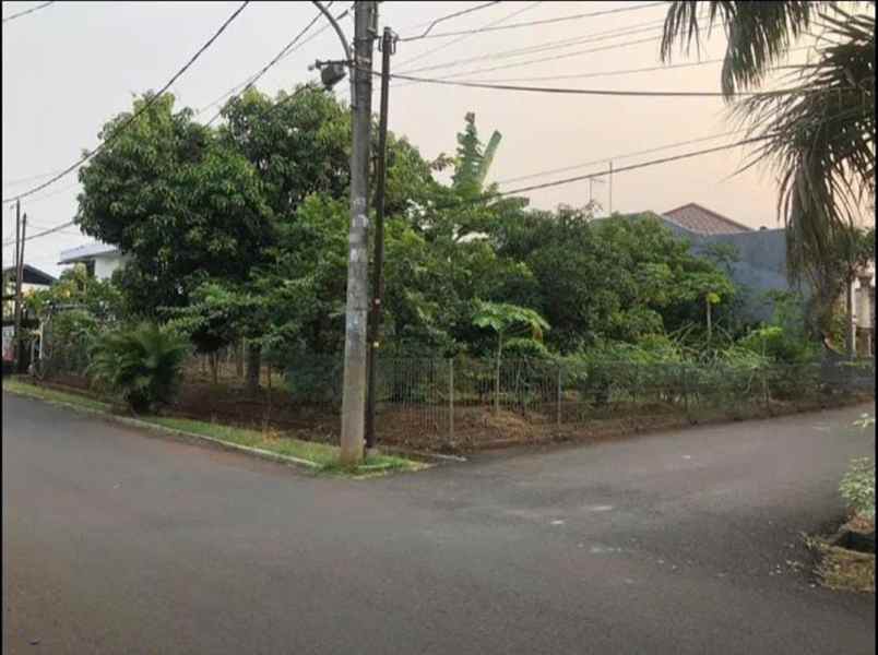 dijual tanah komplek palem asri pondok