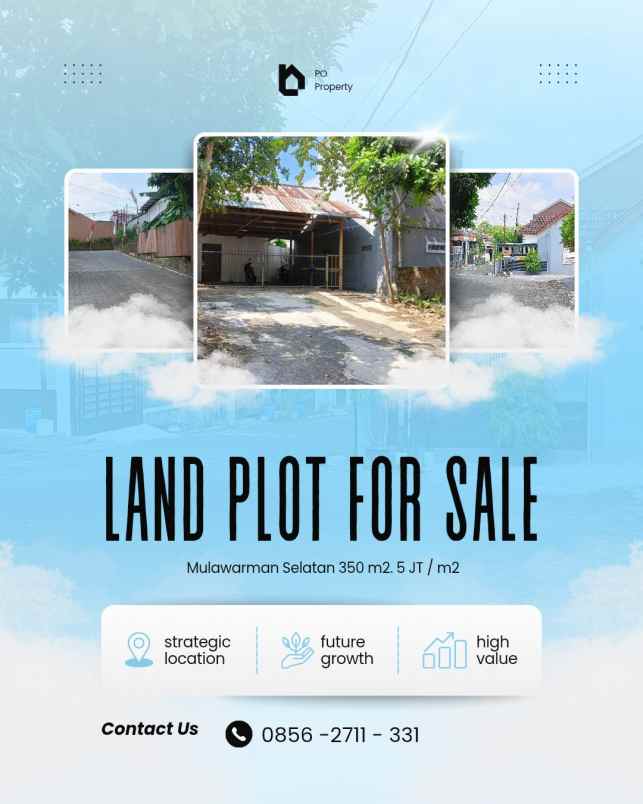 dijual tanah mulawarman selatan