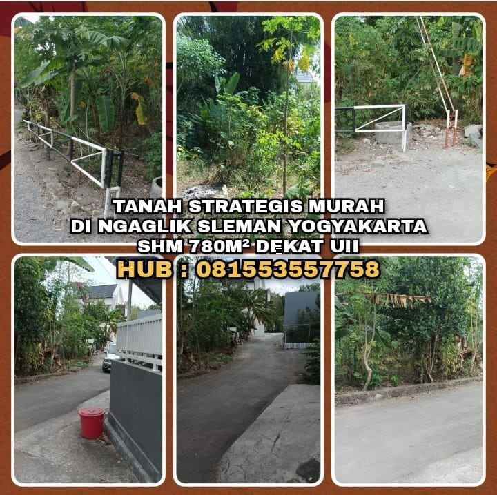 dijual tanah ngaglik sleman yogyakarta