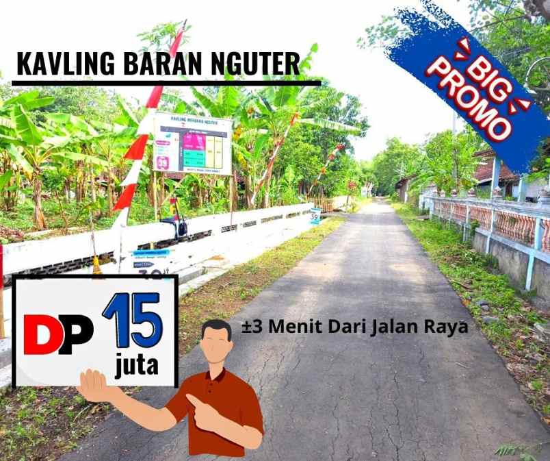 dijual tanah nguter