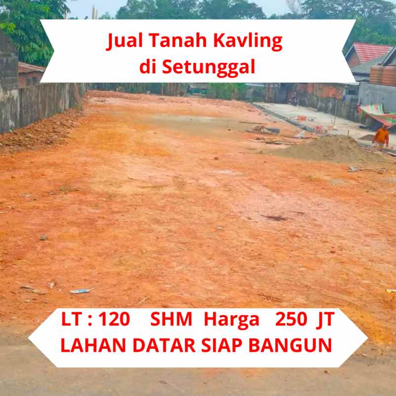 dijual tanah setunggal