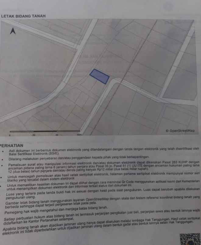 dijual tanah smkn 1 seyegan