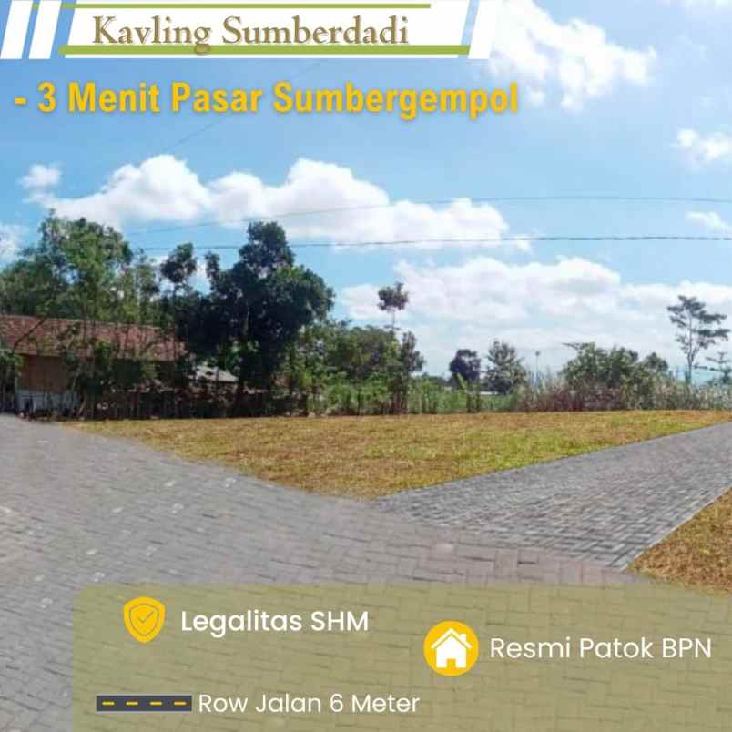 dijual tanah sumberdadi