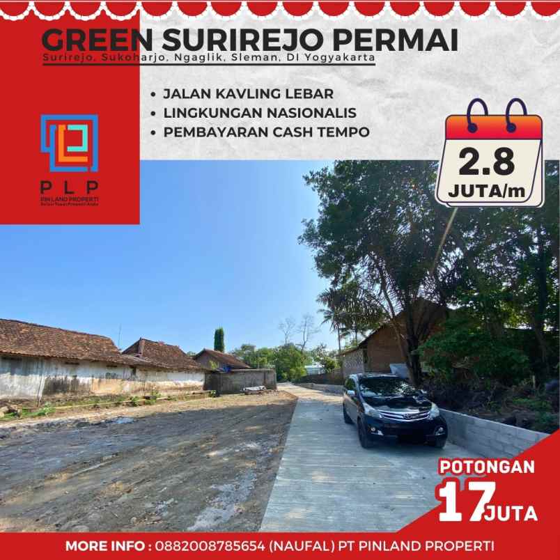 dijual tanah surirejo sukoharjo ngaglik