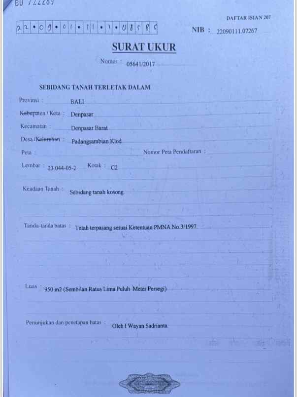 dijual tanah tangkuban perahu