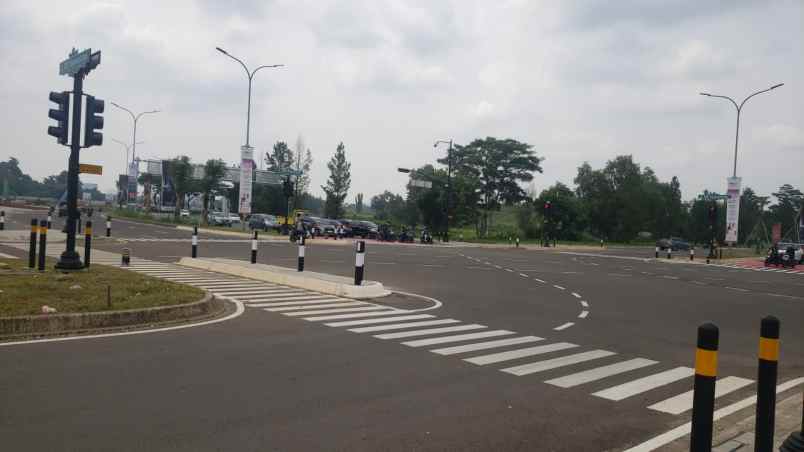 dijual tanah west village jln bsd raya