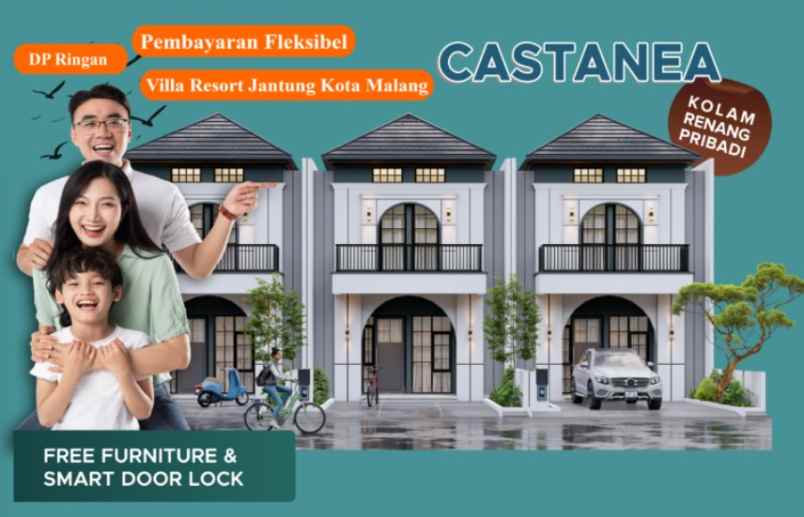 dijual villa graha agung merjosari